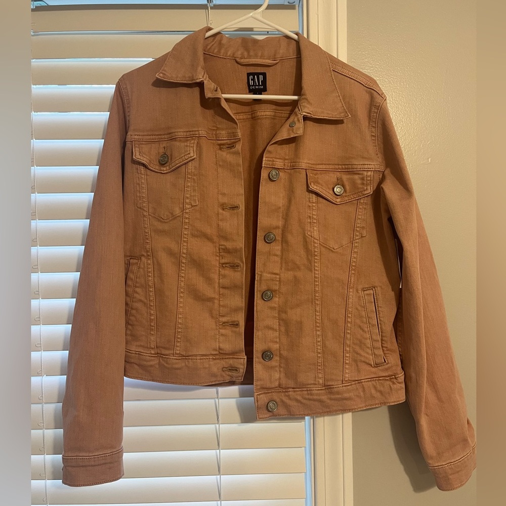Gap Mauve Denim Jacket in Size Small New with Tags